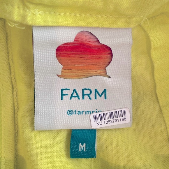 FARM Rio Yellow Backless Dress - Picture 12 of 14